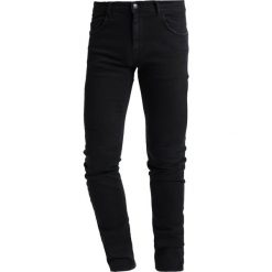Sisley Jeansy Slim Fit black. Czarne jeansy męskie marki Sisley, z elastanu. W wyprzedaży za 279,30 zł.