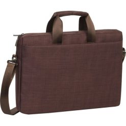 Torba RivaCase do laptopa 15.6" Brązowa. Pomarańczowe torby na laptopa RivaCase, bez wzorów. Za 84,23 zł.