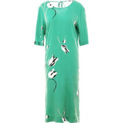 House of Dagmar MITSU Sukienka letnia green. Zielone sukienki damskie marki House of Dagmar, na lato, bez wzorów, z wiskozy, bez kołnierzyka, bez rękawów. Za 919,00 zł.