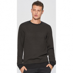 Teksturowana bluza - Czarny. Czarne bejsbolówki męskie Cropp, l. Za 99,99 zł.