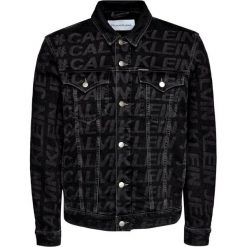Kurtka jeansowa Calvin Klein Jeans Logo J30J314660. Szare kurtki męskie Calvin Klein Jeans, xl, bez wzorów, z elastanu, bez kaptura. Za 699,00 zł.