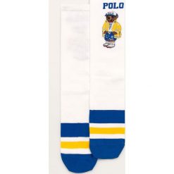 Polo Ralph Lauren - Skarpetki. Białe skarpetki damskie Polo Ralph Lauren, bez wzorów, z elastanu. Za 59,90 zł.