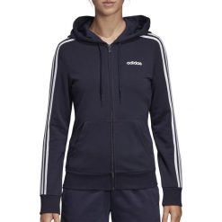 ADIDAS ESSENTIALS 3-STRIPES > DU0656. Bluzy damskie Adidas, xl, bez wzorów, z bawełny, bez rękawów, z kapturem. Za 219,99 zł.