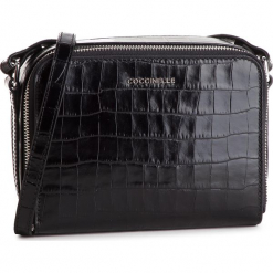 Torebka COCCINELLE - DV3 Mini Bag E5 DV3 55 H7 09 Noir 001. Czarne listonoszki damskie Coccinelle, ze skóry. Za 1249,90 zł.