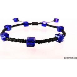 Damska bransoletka BoHo Crystal - Blue Sapphire. Niebieskie bransoletki damskie z cyrkoniami marki Pakamera. Za 95,00 zł.