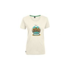 T-shirty z krótkim rękawem Salewa Koszulka Demuth CO W S/S TEE 24612-7120. Białe koszulki damskie marki Salewa, s, bez wzorów, bez kołnierzyka, z krótkim rękawem. Za 89,40 zł.