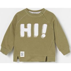 Bluza z rozcięciami - Khaki. Brązowe bluzy męskie Reserved, m, bez wzorów, bez kołnierzyka, bez rękawów, bez kaptura. W wyprzedaży za 24,99 zł.