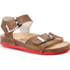 Sandały PRIMIGI - 3426611 S Taba. Pomarańczowe sandały dziewczęce marki Primigi, ze skóry ekologicznej, bez zapięcia. Za 159,00 zł.