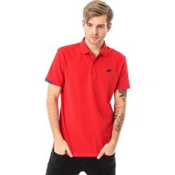Koszulki polo: 4f Koszulka polo męska H4L18-TSM024 czerwona r. XXL