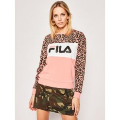 Bluza Fila Leah Aop 687613. Różowe bluzy damskie Fila, xs, bez wzorów, z bawełny, bez rękawów, bez kaptura. W wyprzedaży za 199,00 zł.