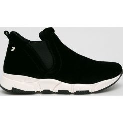 Gioseppo - Buty. Czarne buty sportowe damskie Gioseppo, bez wzorów, ze skóry, sportowe. W wyprzedaży za 249,90 zł.