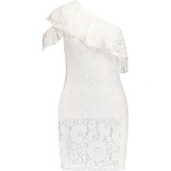 Sukienki: Missguided ONE COLD SHOULDER Sukienka etui white