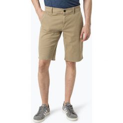 BOSS Casual - Spodenki męskie – Schino-Slim Shorts, beżowy. Brązowe spodenki i szorty męskie BOSS Casual, m, bez wzorów, z bawełny, klasyczne, krótkie. Za 399,95 zł.