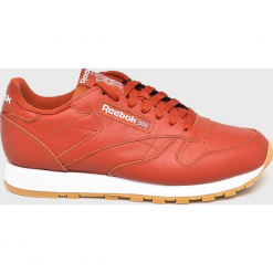 Reebok Classic - Buty Cl Leather. Pomarańczowe halówki męskie Reebok Classic, z materiału, na sznurówki, reebok classic. Za 379,90 zł.