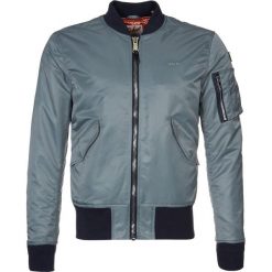 Schott NYC Kurtka Bomber grey. Szare kurtki męskie bomber marki Schott NYC, m, z materiału. W wyprzedaży za 527,20 zł.