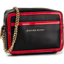 Torebka SILVIAN HEACH - Jaklin RCA19052BO Black/Red. Czarne torebki klasyczne damskie Silvian Heach, bez wzorów, ze skóry ekologicznej, wizytowe, bez dodatków. W wyprzedaży za 199,00 zł.
