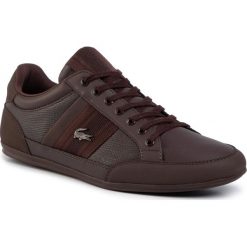 Sneakersy LACOSTE - Chaymon 419 1 Cma 7-38CMA0001DB2 Dk Brown. Pomarańczowe sneakersy męskie Lacoste, z materiału. W wyprzedaży za 319,00 zł.