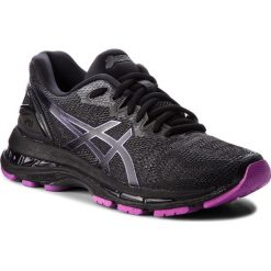 Buty ASICS - Gel-Nimbus 20 Lite-Show 1012A037 Black/Black 001. Czarne buty sportowe damskie Asics, bez wzorów, z tworzywa sztucznego, sportowe, do biegania. W wyprzedaży za 539,00 zł.