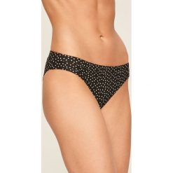 Answear - Figi kąpielowe. Czarne stroje kąpielowe damskie ANSWEAR, s, bez wzorów, z elastanu. Za 59,90 zł.