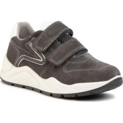 Sneakersy SERGIO BARDI YOUNG - SBY-02-03-000034 266. Szare trampki chłopięce Sergio Bardi Young, bez wzorów, ze skóry, na rzepy. W wyprzedaży za 149,00 zł.