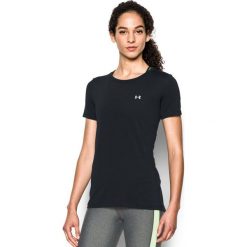 Topy sportowe damskie: Under Armour Koszulka damska HG SS czarna r. XL (285637-001)