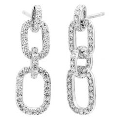 Wspaniałe Kolczyki Złote - złoto 585, Brylant 1,65ct. Żółte kolczyki damskie W.KRUK, z brylantem, złote. Za 13490,00 zł.