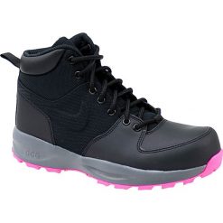 Buty dziewczęce Manoa Lth GS czarne r. 36.5 (859412-006). Czarne buty dziewczęce zimowe Nike, bez zapięcia. Za 290,31 zł.