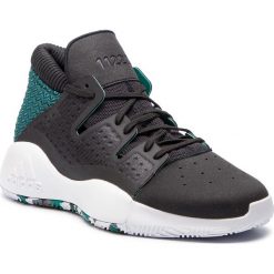 Buty adidas - Pro Vision D96946 Cblack/Ftwwht/Actgrn. Czarne buty sportowe męskie Adidas, ze skóry ekologicznej, bez zapięcia, do koszykówki. Za 399,00 zł.