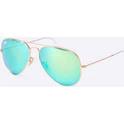 Ray-Ban - Okulary Aviator Large Metal. Żółte okulary przeciwsłoneczne męskie Ray-Ban. W wyprzedaży za 469,90 zł.