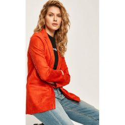 Desigual - Żakiet. Czarne marynarki damskie Desigual, s, bez wzorów, z elastanu. Za 499,90 zł.