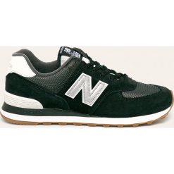 New Balance - Buty ML574SPT. Czarne sneakersy męskie New Balance, ze skóry, na sznurówki. W wyprzedaży za 269,90 zł.