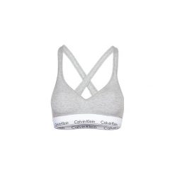 Biustonosze Calvin Klein Jeans MODERN COTTON BRALETTE LIFT. Szare skarpetki damskie Calvin Klein Jeans, bez wzorów, z jeansu. Za 199,00 zł.