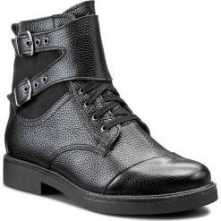 Botki BALDACCINI - 793000-C Groszek Czar./Cz.Samuel. Czarne buty zimowe damskie Baldaccini, z nubiku. W wyprzedaży za 279,00 zł.