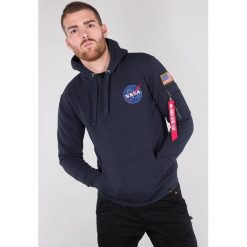 Bluza Alpha Industries NASA Space Shuttle 178317-07. Niebieskie bluzy męskie Alpha Industries, xxl, bez wzorów, bez kołnierzyka, bez rękawów, bez kaptura. Za 264,99 zł.