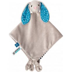 Przytulanki Whisbear DouDou Kocyk Przytulanka Króliczek szary. Szare przytulanki i maskotki Whisbear, z materiału. Za 40,90 zł.