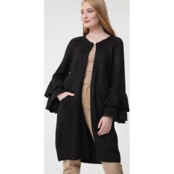 Czarny Kardigan Fyre. Czarne swetry damskie Born2be, s, z haftami. Za 259,99 zł.