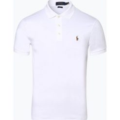 Polo Ralph Lauren - Męska koszulka polo – Slim fit, biały. Białe koszulki męskie Polo Ralph Lauren, s, bez wzorów, z materiału, bez rękawów. Za 499,95 zł.