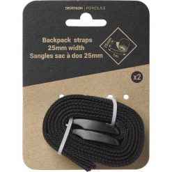 2 paski ściągające 25 mm x 1m. Plecaki męskie FORCLAZ, w paski. Za 14,99 zł.