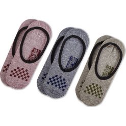 Zestaw 3 par stopek damskich VANS - 3Pk B Marl C VN0A3NGQ448 r. 37-41 Multi. Czerwone skarpetki damskie Vans, bez wzorów, z elastanu. Za 59,00 zł.