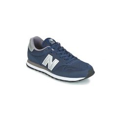 Buty New Balance GM500. Niebieskie trampki męskie New Balance, bez wzorów, bez zapięcia. Za 291,90 zł.