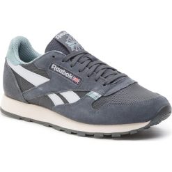 Buty Reebok - Cl Leather Mu CN7179 True Grey/Teal Fog/Stucco. Szare sneakersy męskie Reebok, na co dzień, bez wzorów, ze skóry, klasyczne, bez zapięcia. W wyprzedaży za 299,00 zł.