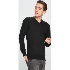 Brave Soul - Sweter. Czarne swetry klasyczne męskie marki Brave Soul, s, z bawełny, z okrągłym kołnierzem. Za 79,90 zł.