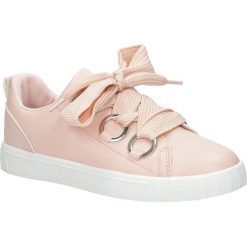 Różowe buty sportowe creepersy na platformie sznurowane casu ab-67. Różowe buty sportowe damskie Casu, bez wzorów, ze skóry ekologicznej, sportowe. Za 99,99 zł.