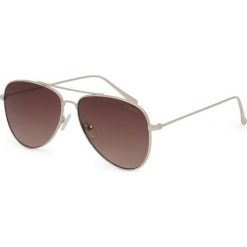 Guess Jeans - Okulary. Pomarańczowe okulary przeciwsłoneczne damskie Guess Jeans. Za 499,90 zł.
