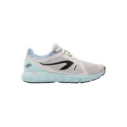 Buty do biegania RUN COMFORT męskie. Czarne buty sportowe męskie KALENJI, z poliesteru, bez zapięcia, do biegania. Za 179,99 zł.