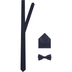 Krawaty męskie: Jack & Jones JACNECKTIE GIFT BOX SET Mucha navy blazer