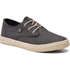 Espadryle BIG STAR - DD174282 Black. Czarne espadryle męskie z materiału, retro. Za 129,00 zł.