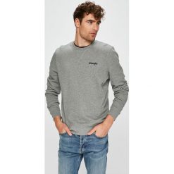 Wrangler - Bluza. Szare bejsbolówki męskie Wrangler, l, z bawełny, bez kaptura. Za 199,90 zł.