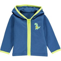 Bluza w kolorze granatowo-jasnozielonym. Niebieskie swetry chłopięce lamino, z haftami, z bawełny, bez rękawów, bez kaptura. W wyprzedaży za 45,95 zł.