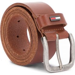 Pasek Męski TOMMY JEANS - Tjm Flag Loop Belt 4.0CM AM0AM02794 257. Brązowe paski męskie Tommy Jeans, w paski, z jeansu. W wyprzedaży za 139,00 zł.